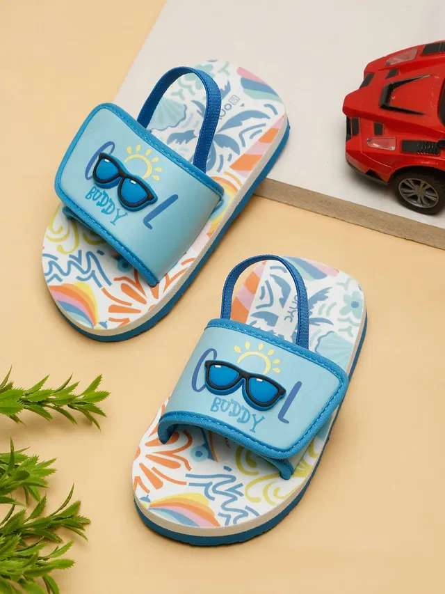 ONYC Boys & Girls Velcro Slipper Flip Flop