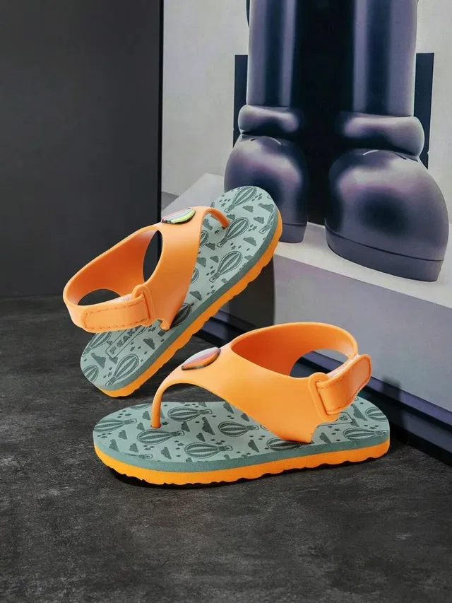 Hilux Boys & Girls Velcro & Strap Slipper Flip Flop