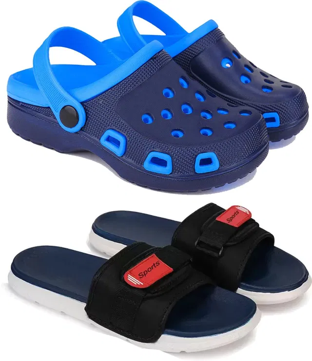 BERSACHE Boys Slip On Slipper Flip Flop