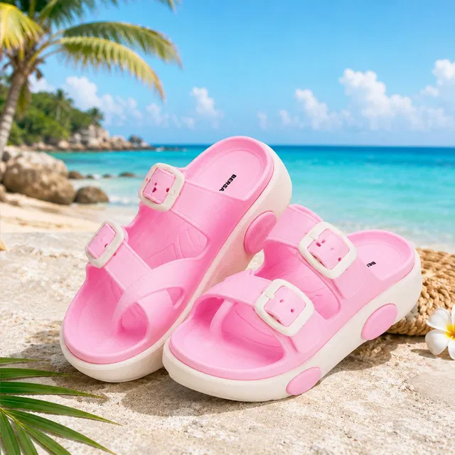 BERSACHE Boys & Girls Slip On Slipper Flip Flop