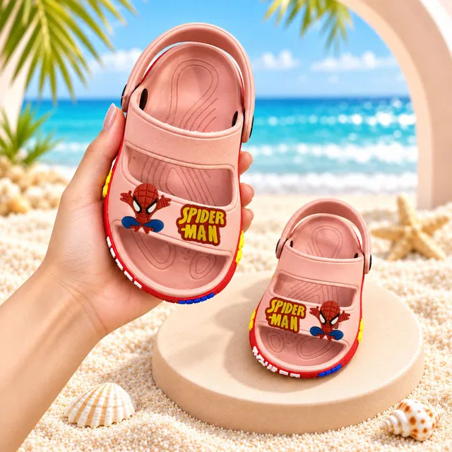KIXZEN Boys & Girls Slip On Slipper Flip Flop