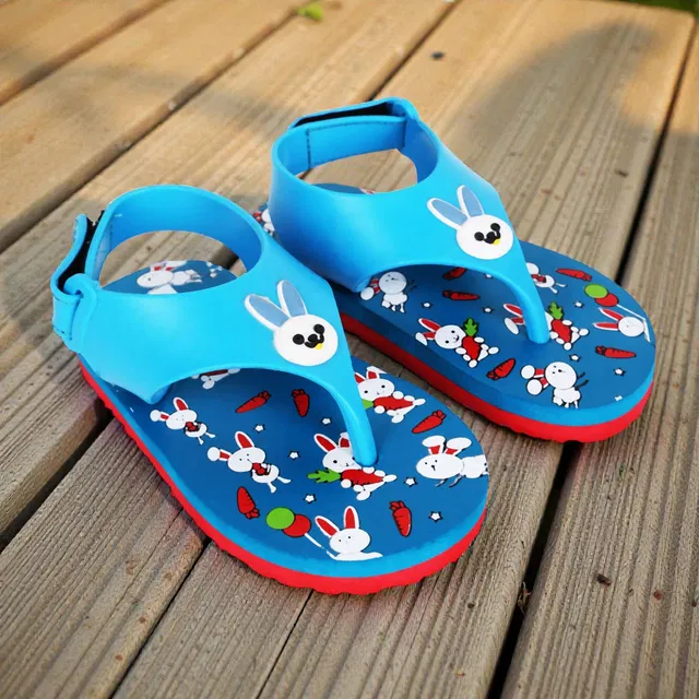 Tiny Tiger Looney Toons Boys & Girls Velcro Slipper Flip Flop