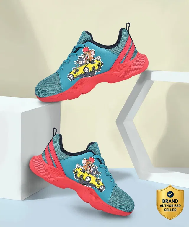 CAMPUS Tom & Jerry Boys & Girls Lace Running Shoes