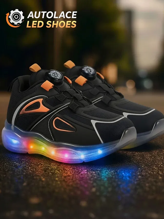 Hooh Boys & Girls Slip on Running Shoes
