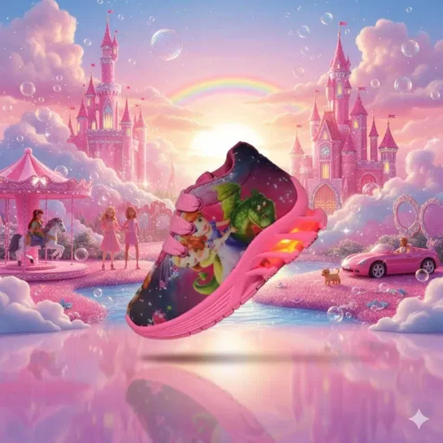 BUNNIES Disney Princess Girls Lace Walking Shoes