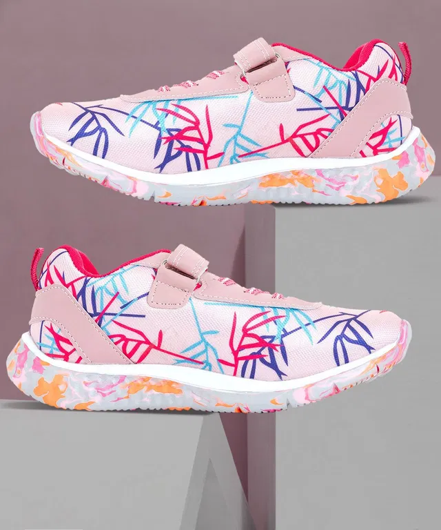Khadim's Girls Velcro Running Shoes