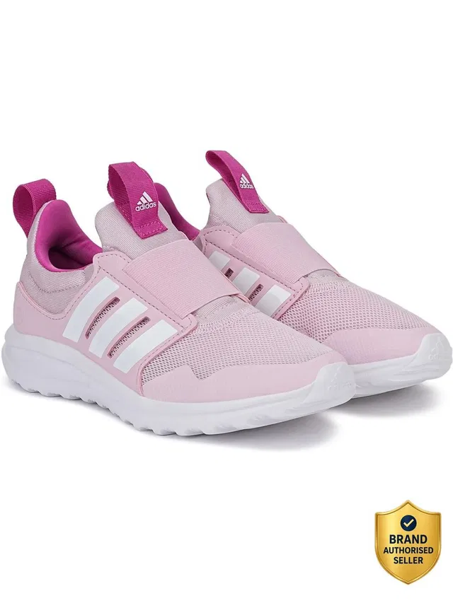 Adidas Kids Girls Slip on Running Shoes