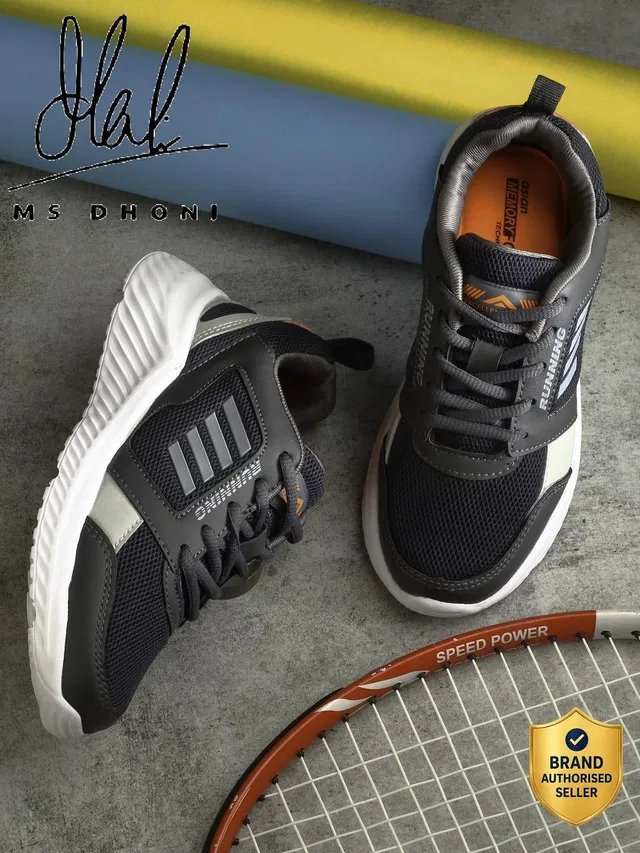 asian VAYU-04 Boys Lace Running Shoes