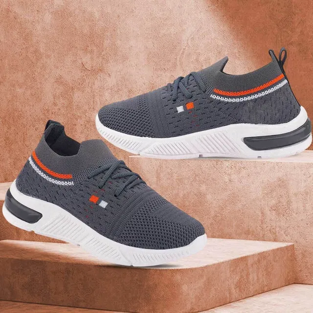 Earton Boys & Girls Lace Running Shoes