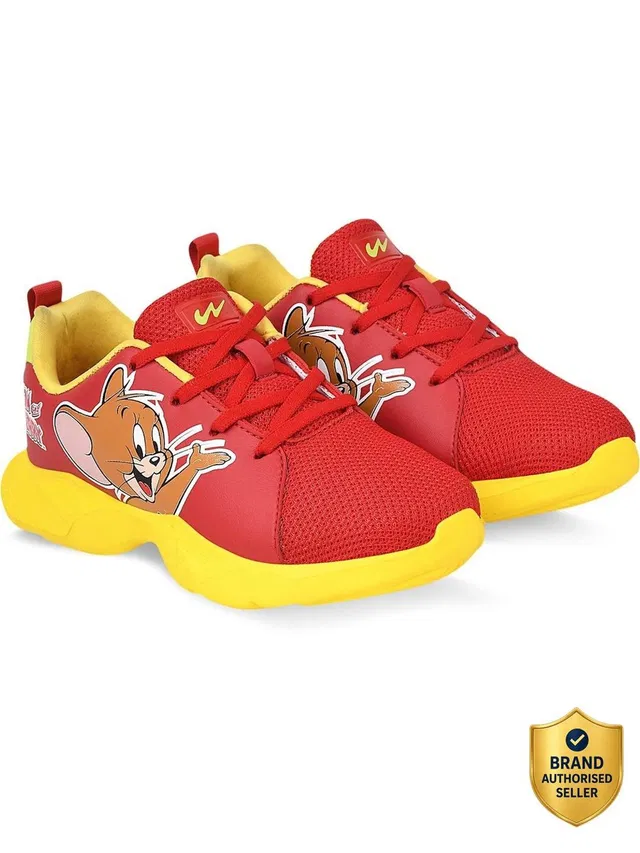 CAMPUS Tom & Jerry Boys & Girls Lace Running Shoes