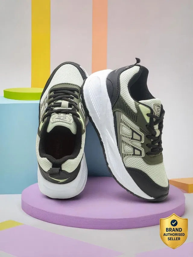 asian Boys & Girls Lace Running Shoes