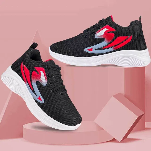 Earton Boys & Girls Lace Running Shoes