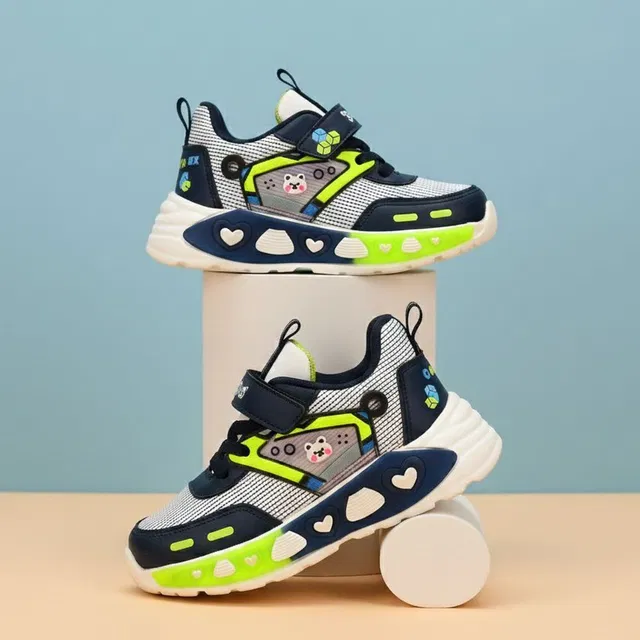 G&D Boys & Girls Velcro Running Shoes
