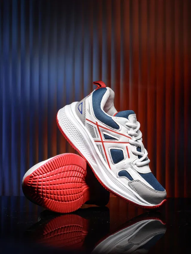 asian Boys Lace Running Shoes