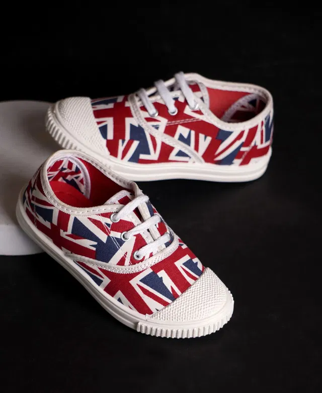Pu-Pine Boys & Girls Lace Tennis Shoes