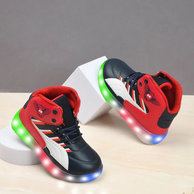 Santhanakid Boys & Girls Lace Walking Shoes