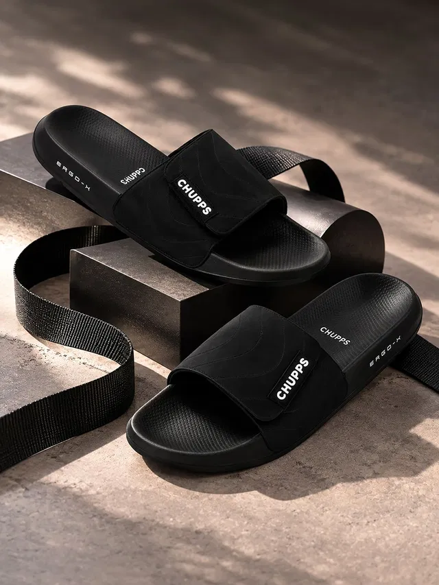 Chupps Men Flow Orthopaedic Ultra Soft Cushioned AntiSkid Slides