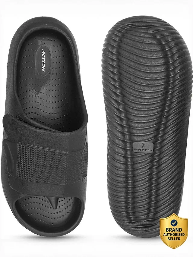 action Men COOL-1003 Trendy Comfortable Lightweight Breathable Casual Slip-On Slides