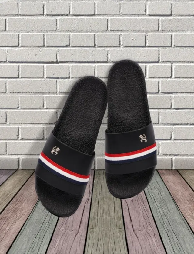 Foot Print Men Slides