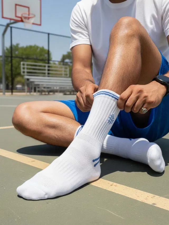 BONJOUR Men Striped Calf Length