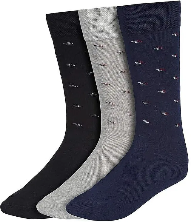 ELVADO Men Self Design Calf Length