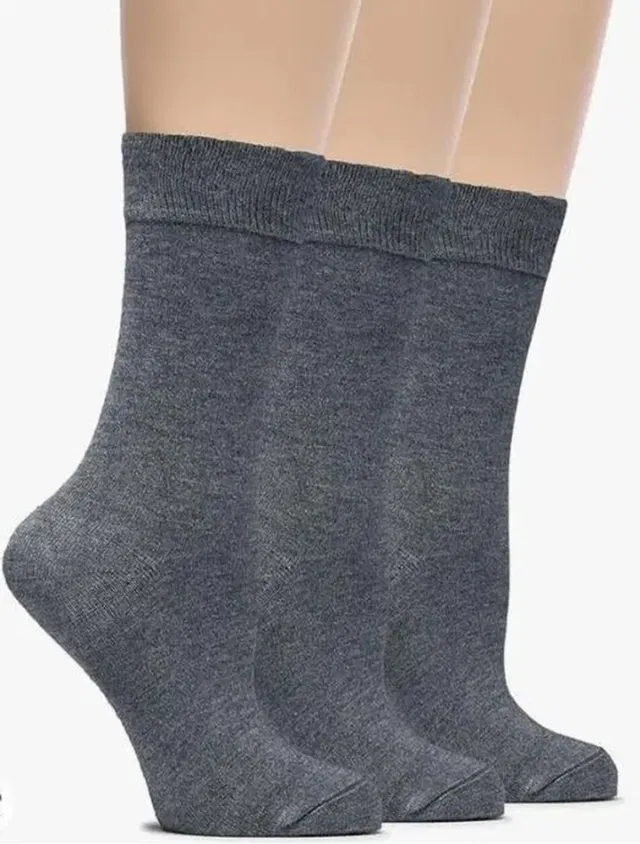 TRENDBHARAT Men Solid Mid-Calf/Crew