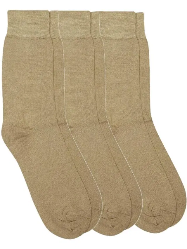 SOCOLOCO Men Solid Calf Length