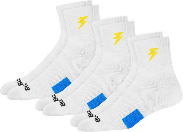 BLITZSOX Men Striped Ankle Length