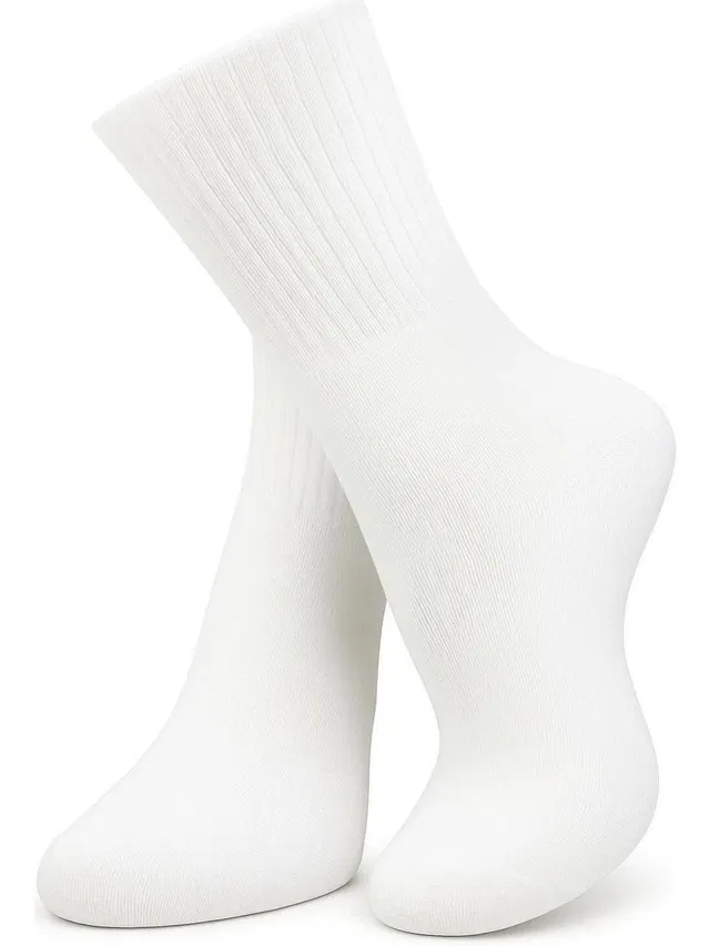 RAIMOHUB Men Solid Mid-Calf/Crew