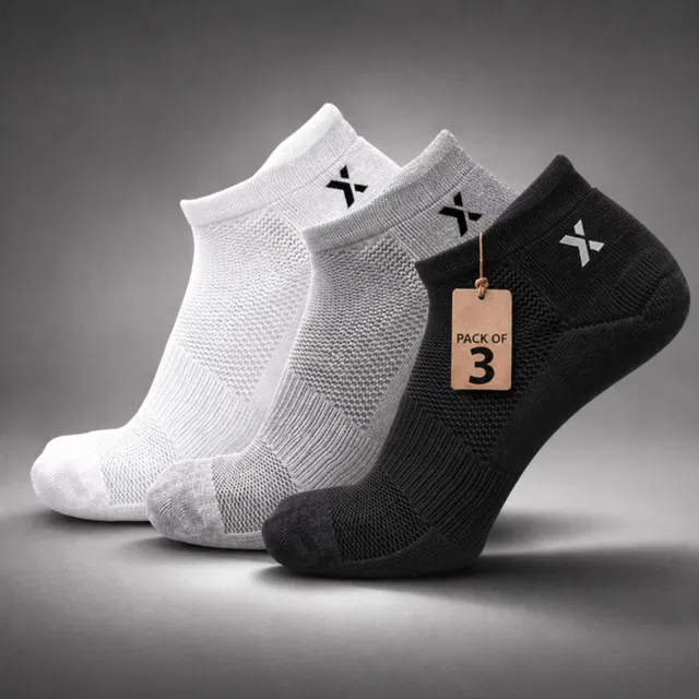 RECKZOZ Men Solid Ankle Length