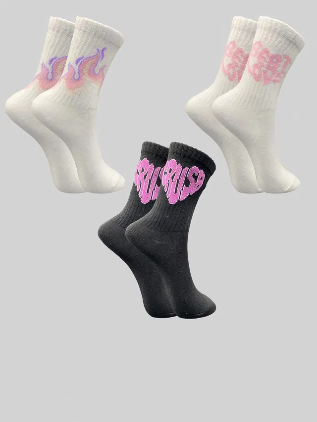 TRAZO Women Self Design Calf Length