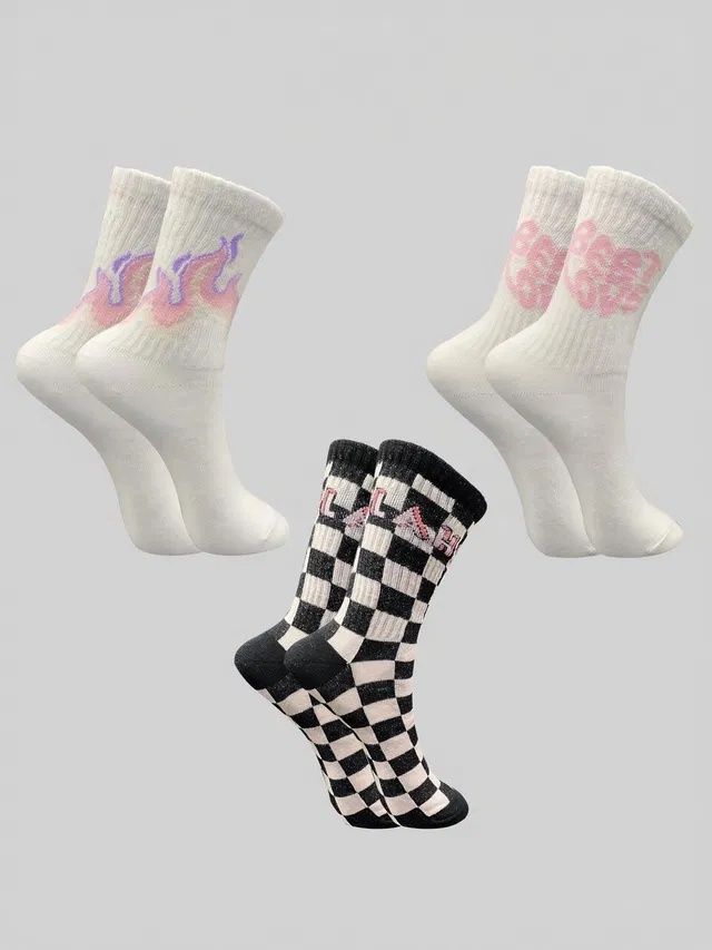 TRAZO Women Self Design Calf Length