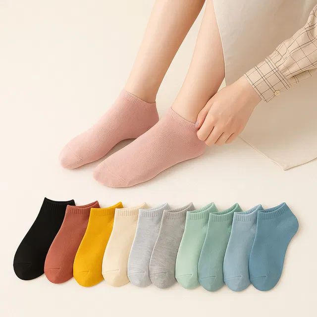 NanoX Women Solid Ankle Length