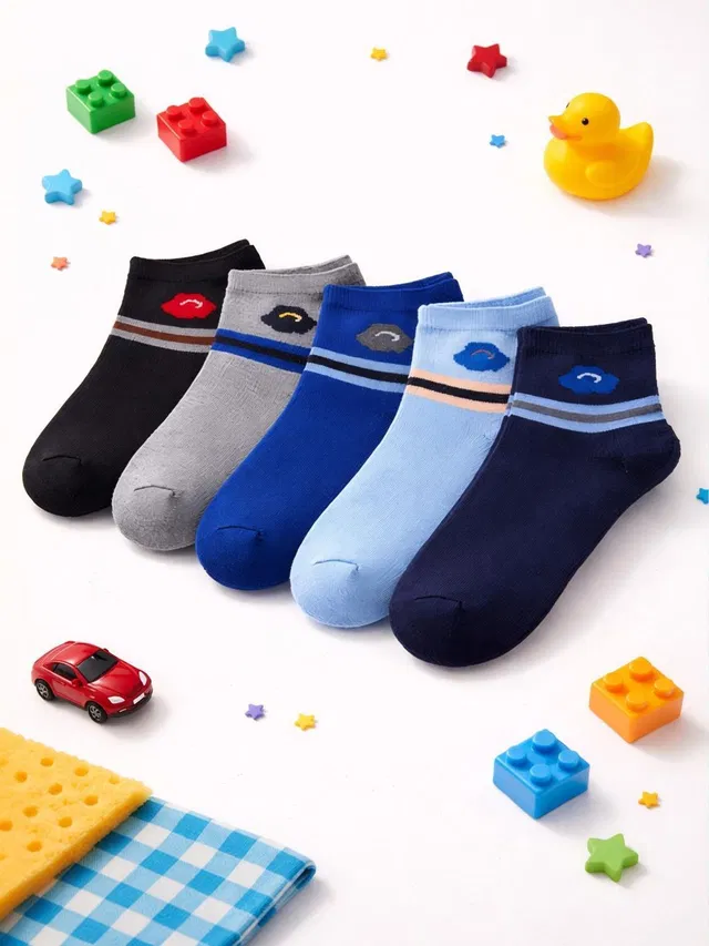 Nihvi Boys & Girls Printed Ankle Length