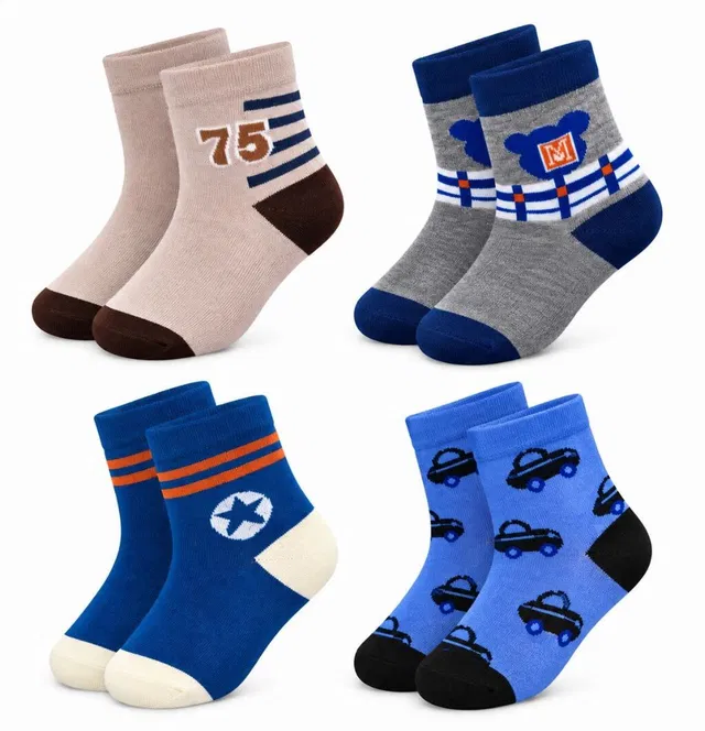 Nihvi Boys & Girls Printed Ankle Length