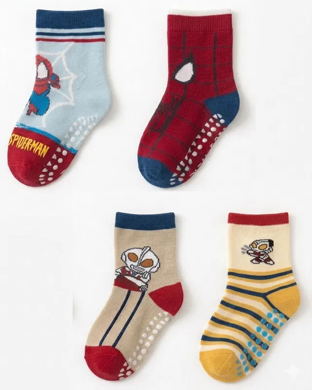 Nihvi Baby Boys & Baby Girls Printed Mid-Calf/Crew