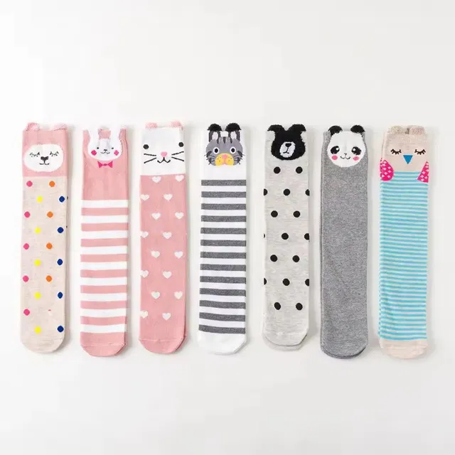 FINZER Boys & Girls Self Design Mid-Calf/Crew