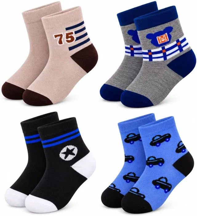 Nihvi Boys & Girls Printed Ankle Length