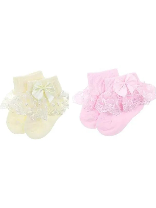 Buyra Baby Girls Self Design Ankle Length