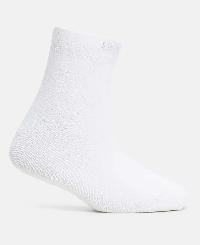 JOCKEY 7801 Compact Cotton Stretch Boys & Girls Solid Ankle Length
