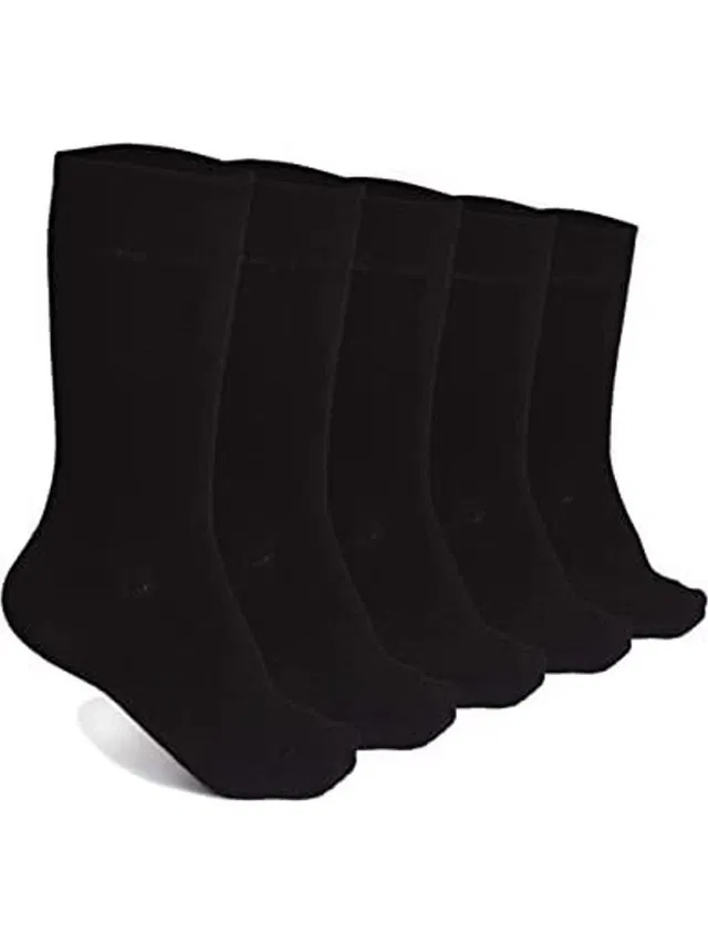 FATON Boys & Girls Solid Calf Length