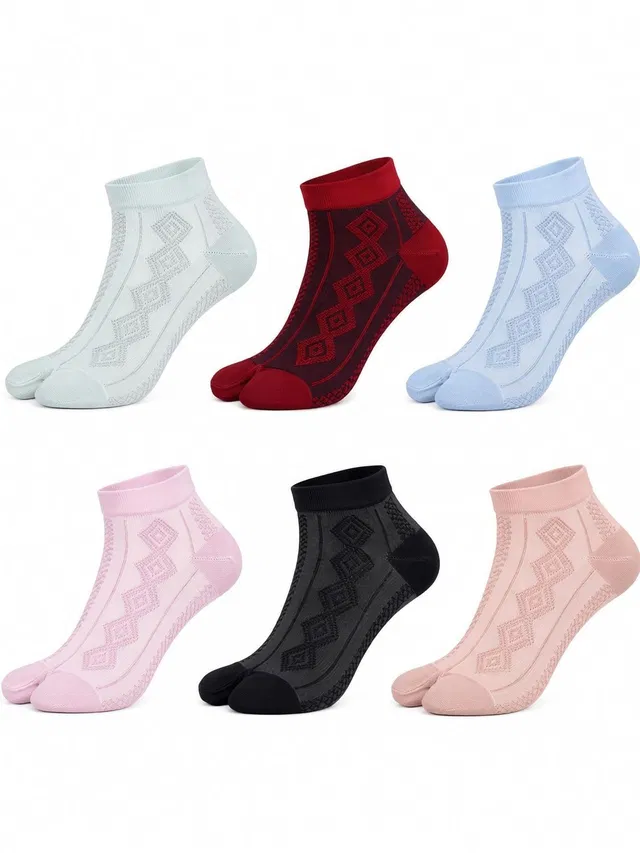 RYSN Women Self Design Ankle Length