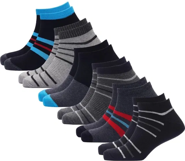 Akeeta Men Striped Ankle Length