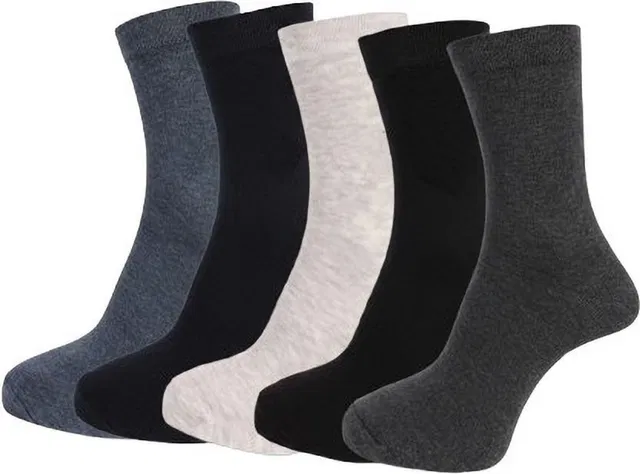 TRENDBHARAT Men Solid Mid-Calf/Crew