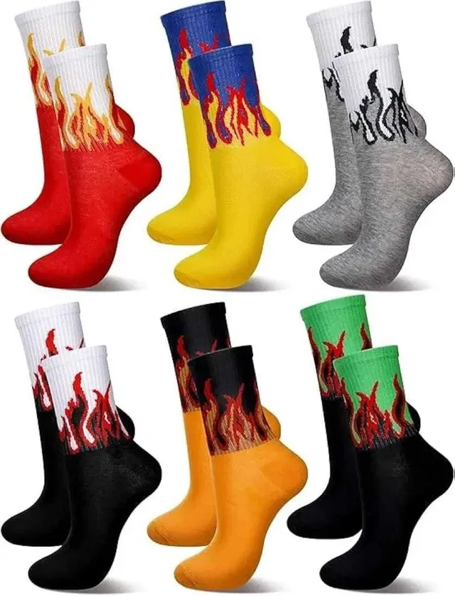 the embyonix Unisex Graphic Print Mid-Calf/Crew