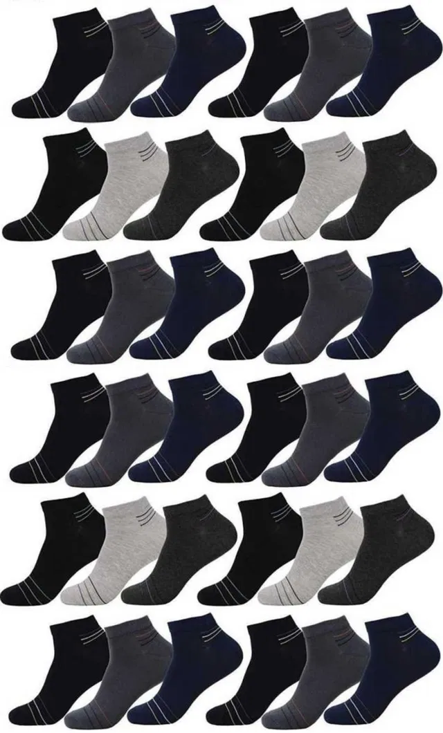 Akeeta Men Striped Ankle Length