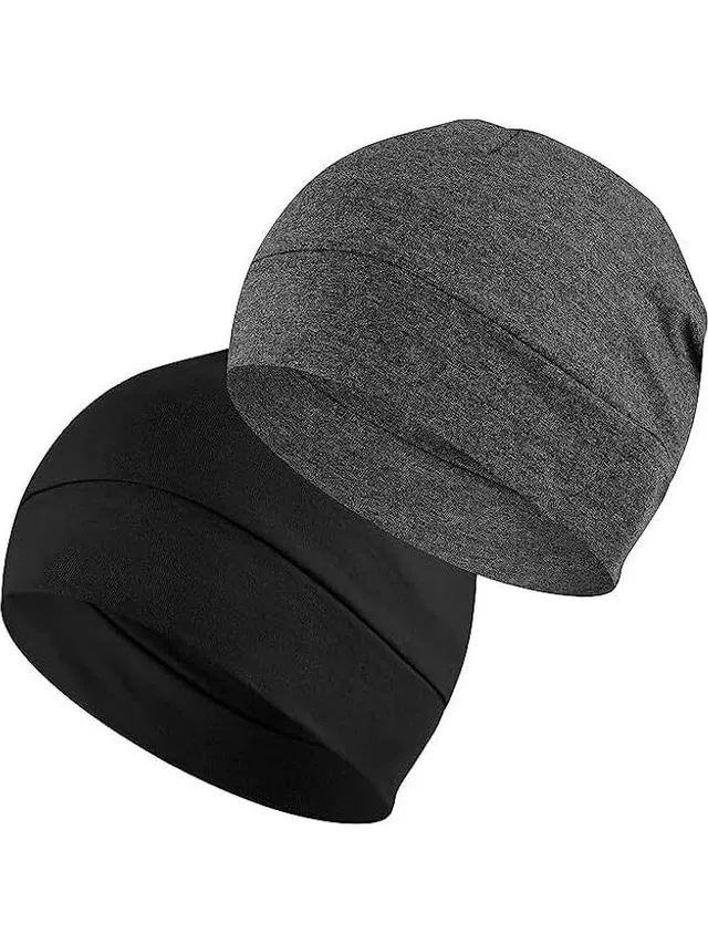 HEENA HOSIERY Solid Skull Cap