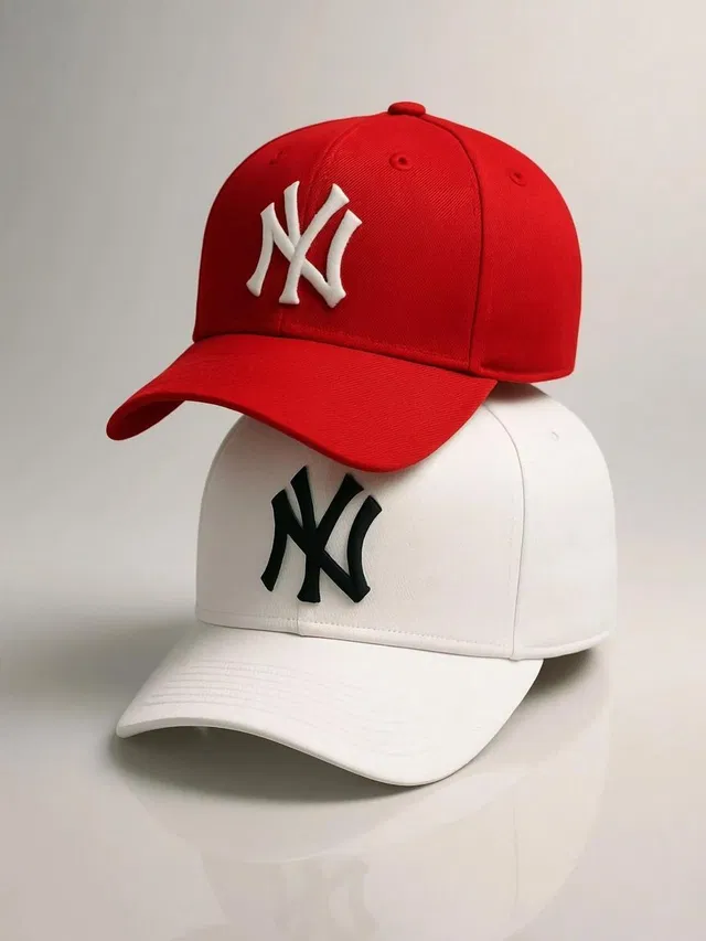 cap world Solid, Self Design, Embroidered Sports/Regular Cap