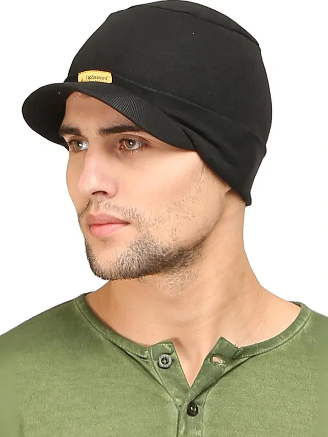 FabSeasons Solid Skull Cap