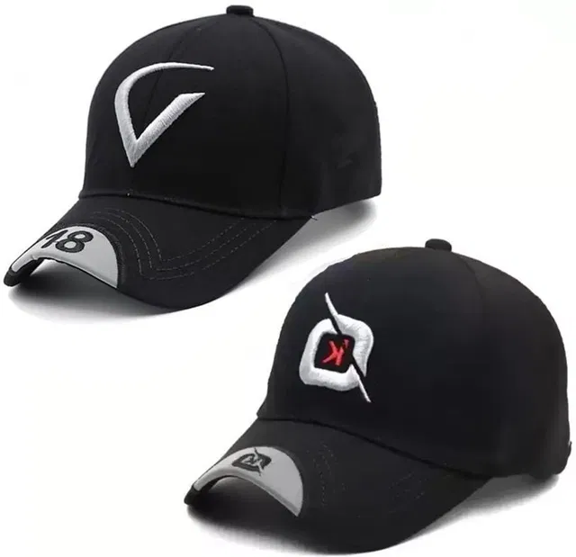 selloria Solid, Self Design, Embroidered Sports/Regular Cap